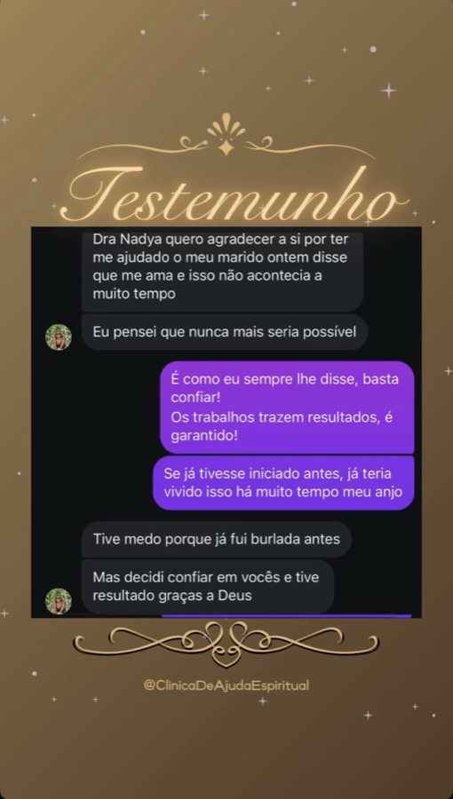 Testemunho de cliente