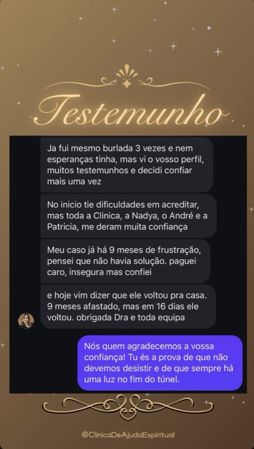 Testemunho de cliente