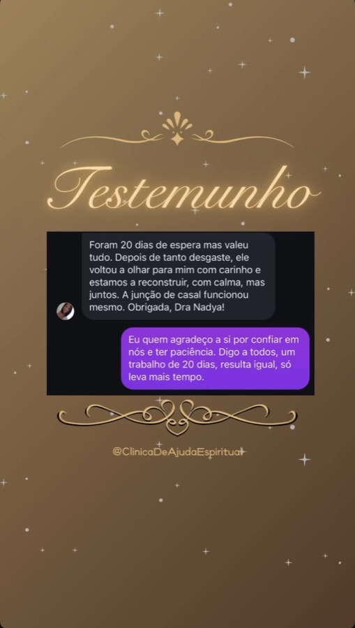 Testemunho de cliente